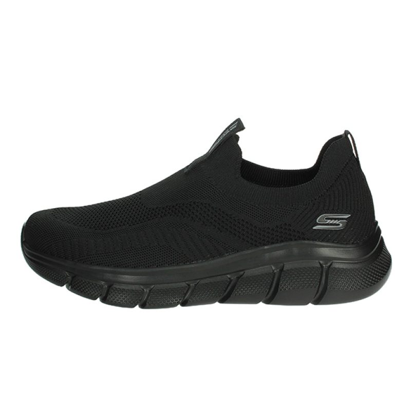 Sneaker slip-on Uomo SKECHERS in Maglia Stretch Fit® - 118107BBK BLACK