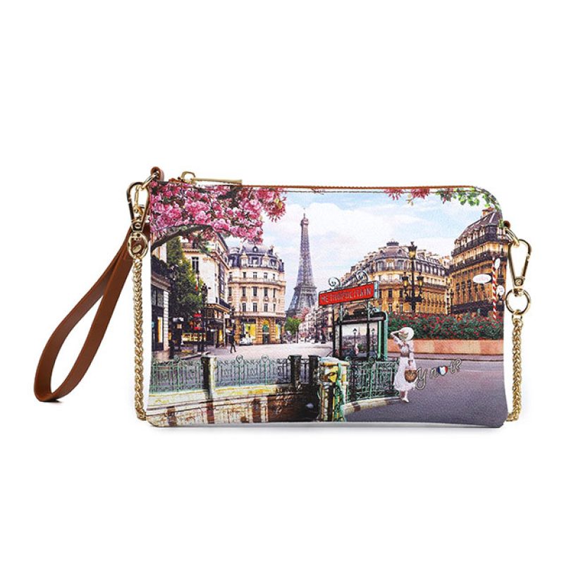 Pochette small Donna Y NOT in goffrato - YES-384S5 EMILY IN PARIS