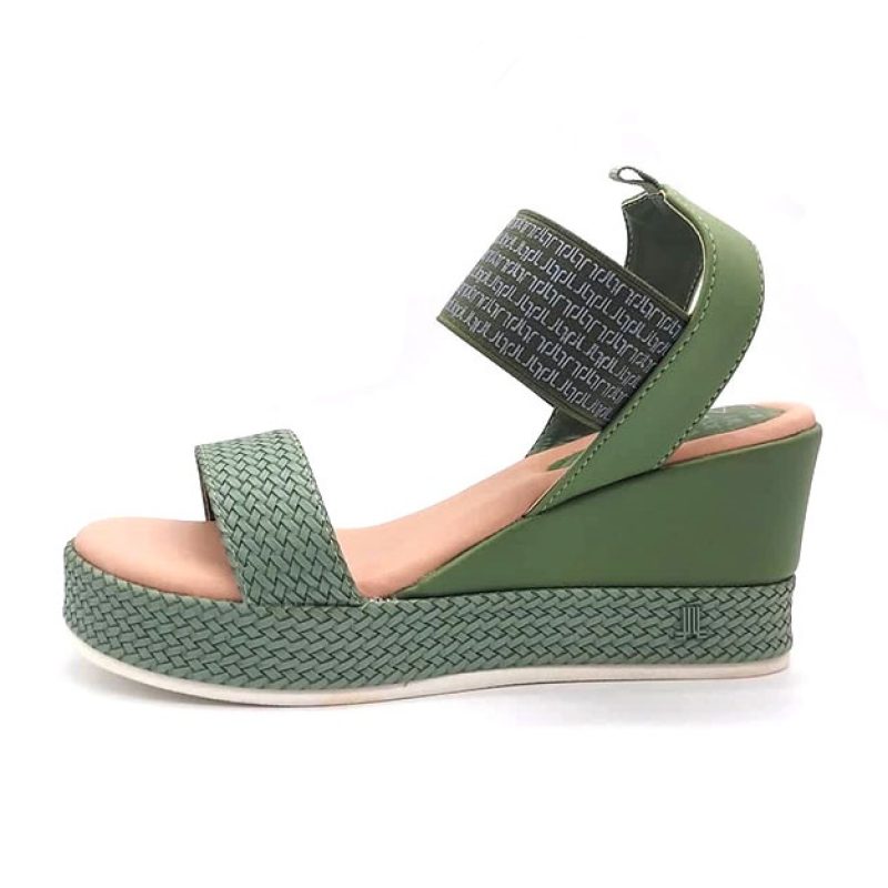 Sandalo Donna LANCETTI in ecopelle - LT202SD LIGHT GREEN