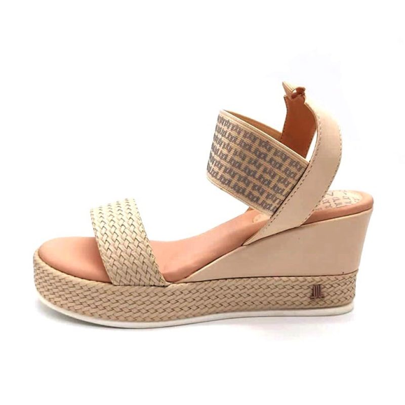 Sandalo Donna LANCETTI in ecopelle - LT202SD BEIGE