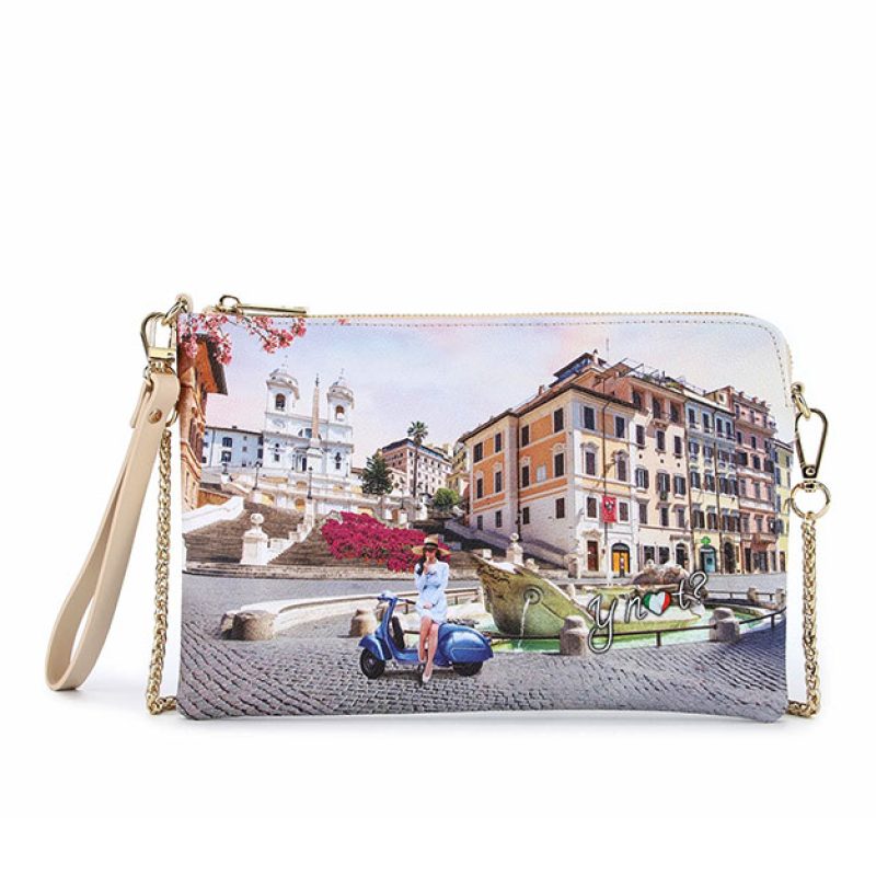 Tracolla small Donna Y NOT in goffrato - YES-303S5 VACANZA ROMANA