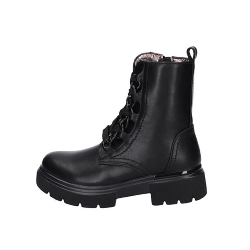Anfibio Bambina ASSO in ecopelle - AG-12591 BLACK