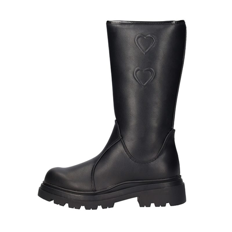 Stivale Bambina ASSO in ecopelle - AG-15705 BLACK