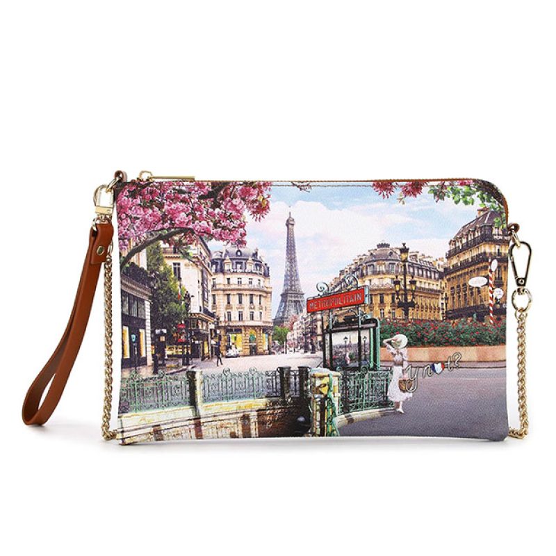 Tracolla small Donna Y NOT in goffrato - YES-303S5 EMILY IN PARIS