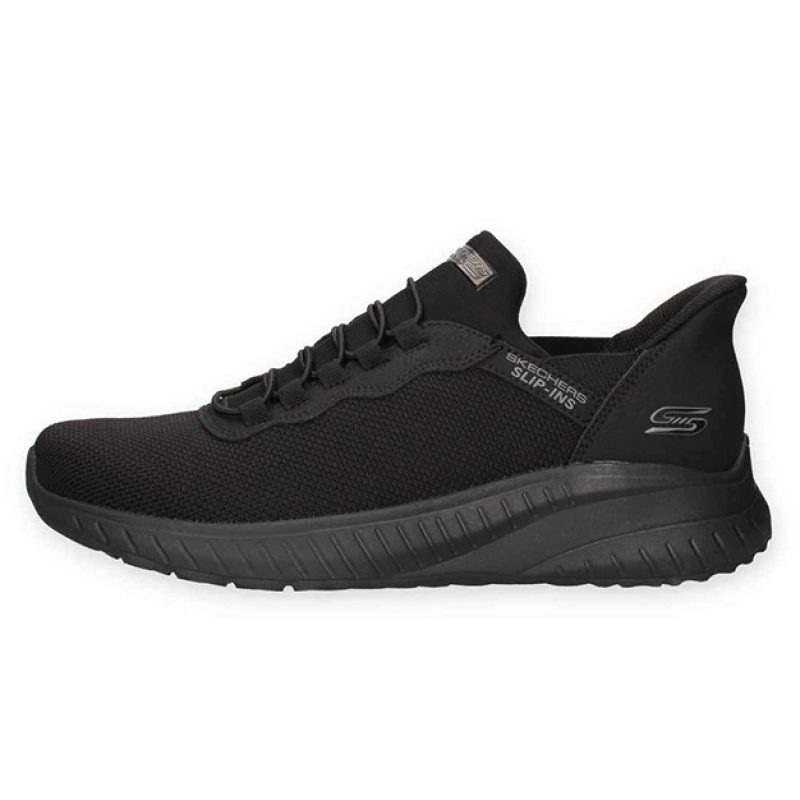 Sneaker Uomo SKECHERS in maglia ingegnerizzata e materiale tecnico - 118300BBK BLACK