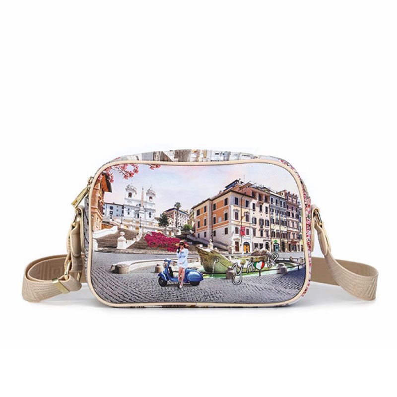 Tracolla piccola Donna YNOT? in goffrato - YES-310S5 VACANZA ROMANA