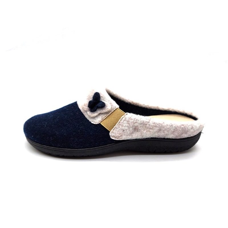 Ciabatta Donna Cliawalk in tessuto caldo - FLY1 BLU