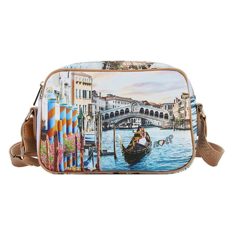 Tracolla piccola Donna YNOT? in goffrato - YES-310S5 DREAM IN VENICE
