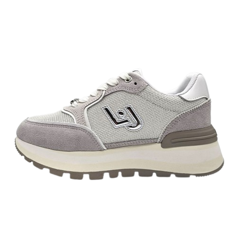 Sneaker Donna LIU JO AMAZING 25 in tessuto mesh e camoscio - BA4005 PX380 LOFT