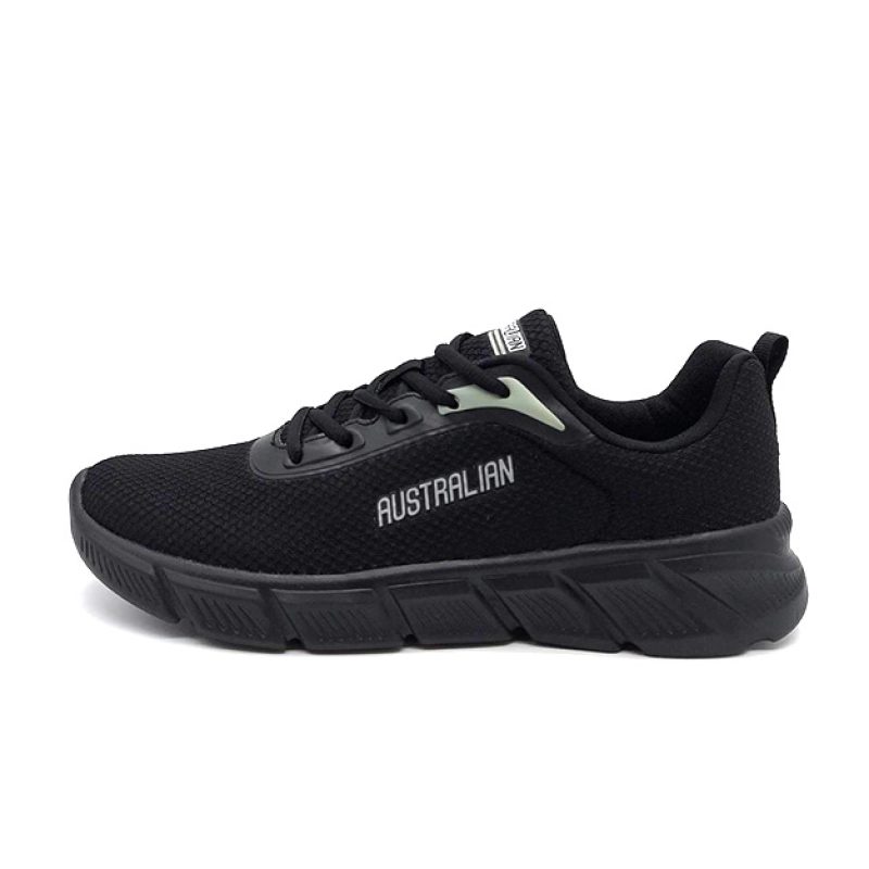Sneaker Uomo AUSTRALIAN in tessuto traspirante - AM520 BLACK/GREY