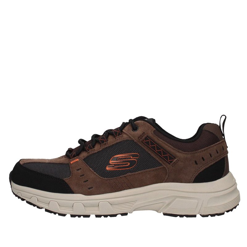 Sneaker Uomo Skechers in pelle e camoscio - 51893/CHBK