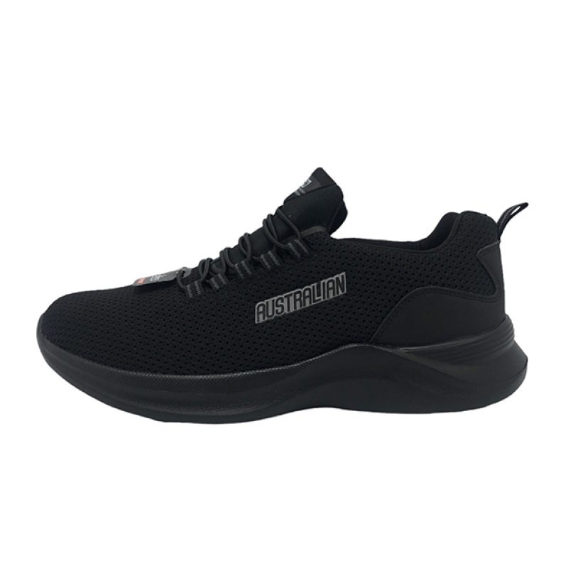 Sneaker Uomo AUSTRALIAN in tessuto traspirante - AUX2M500-B001 BLACK COMFY