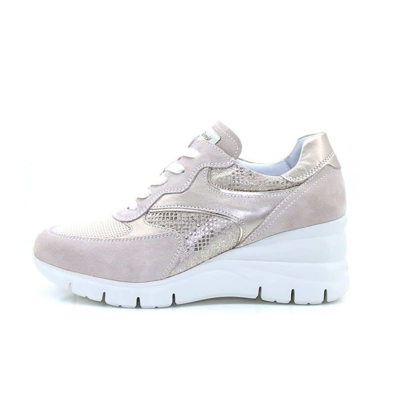 Sneaker Donna in camoscio