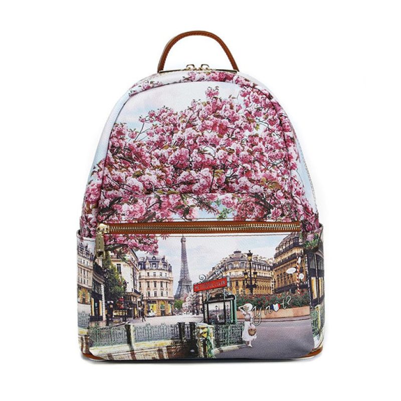 Zaino Donna YNOT in goffrato - YES-380S5 EMILY IN PARIS