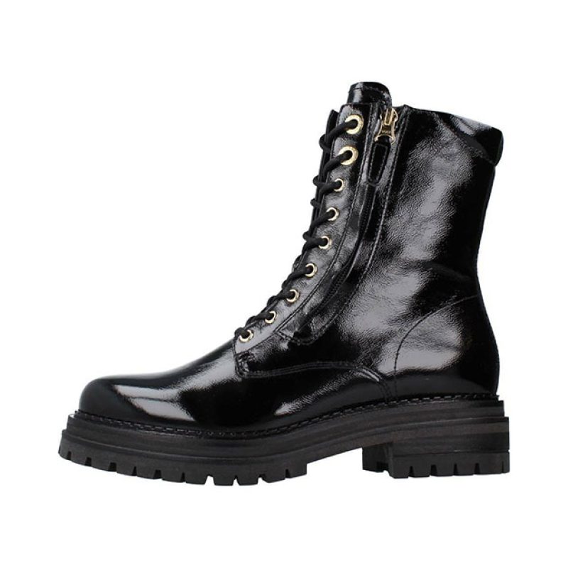Stivaletto Donna chelsea in pelle verniciata