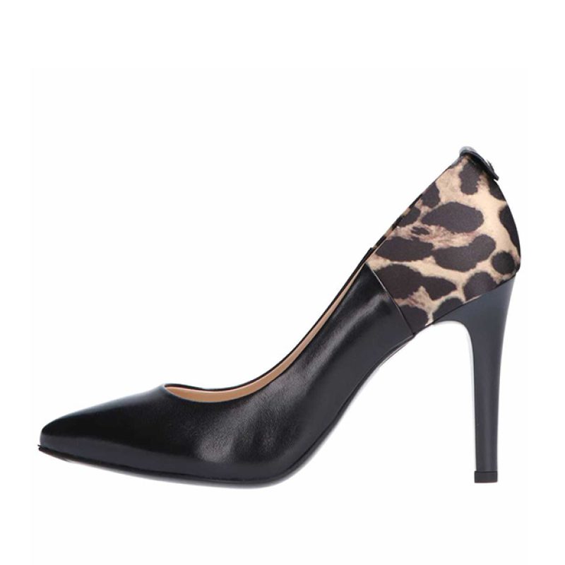 Decolletè Donna Nero Giardini in pelle - A909321DE/100
