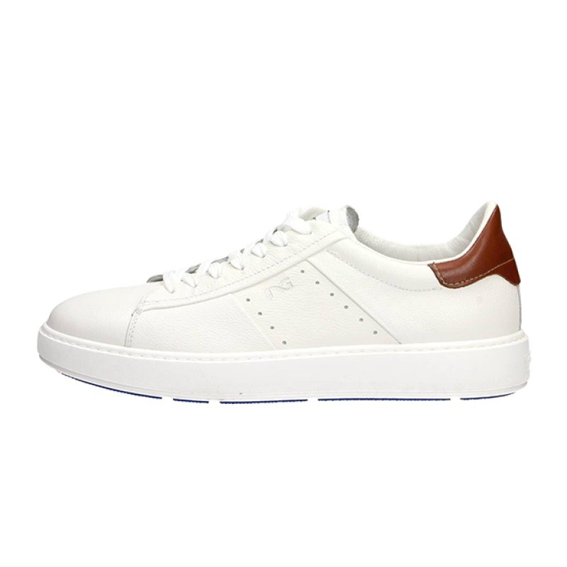 Sneaker Uomo NERO GIARDINI in pelle - E302893U/707 BIANCO