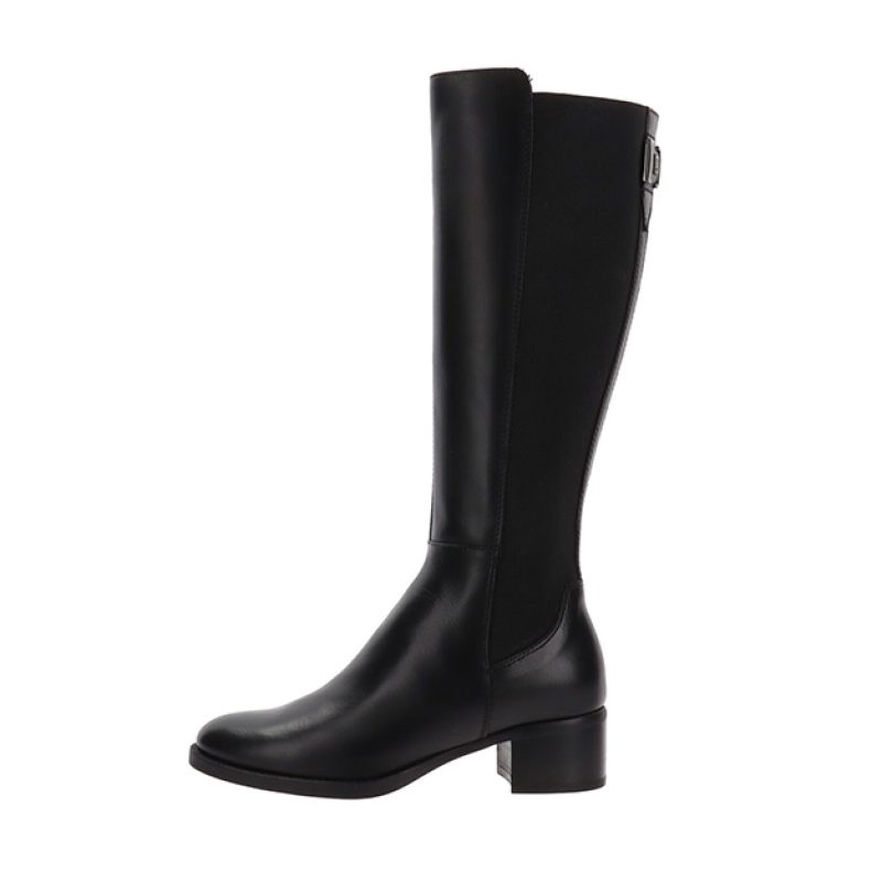 Stivale Donna NERO GIARDINI in pelle – I205702D100 NERO
