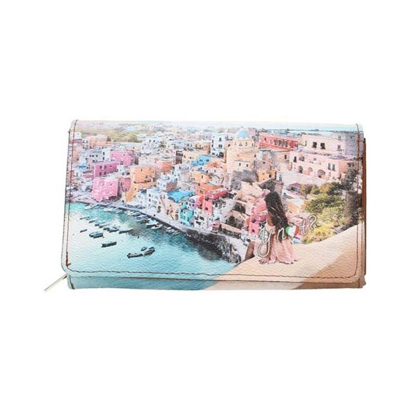Portafogli Donna YNOT? in saffiano sintetico - YES-364S2 NAPOLI
