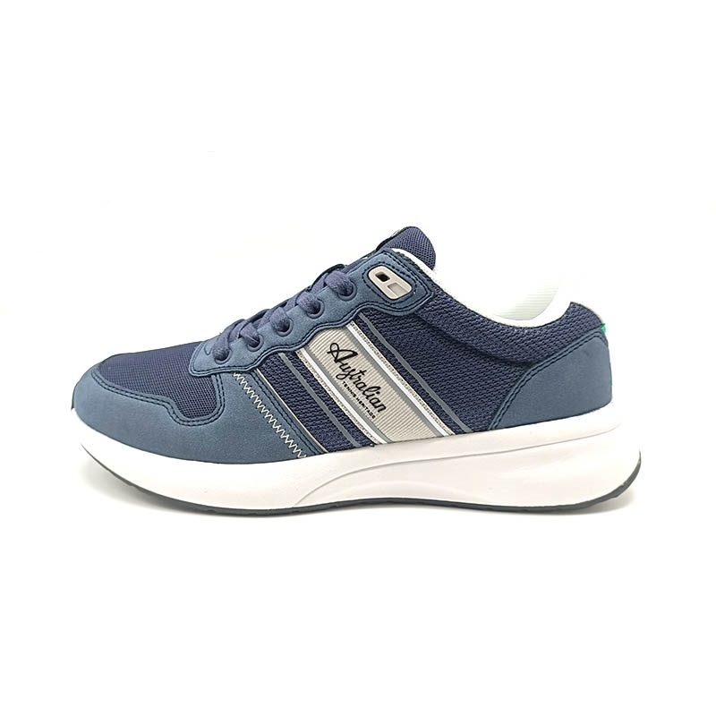 Sneaker Uomo in ecopelle e tessuto tecnico