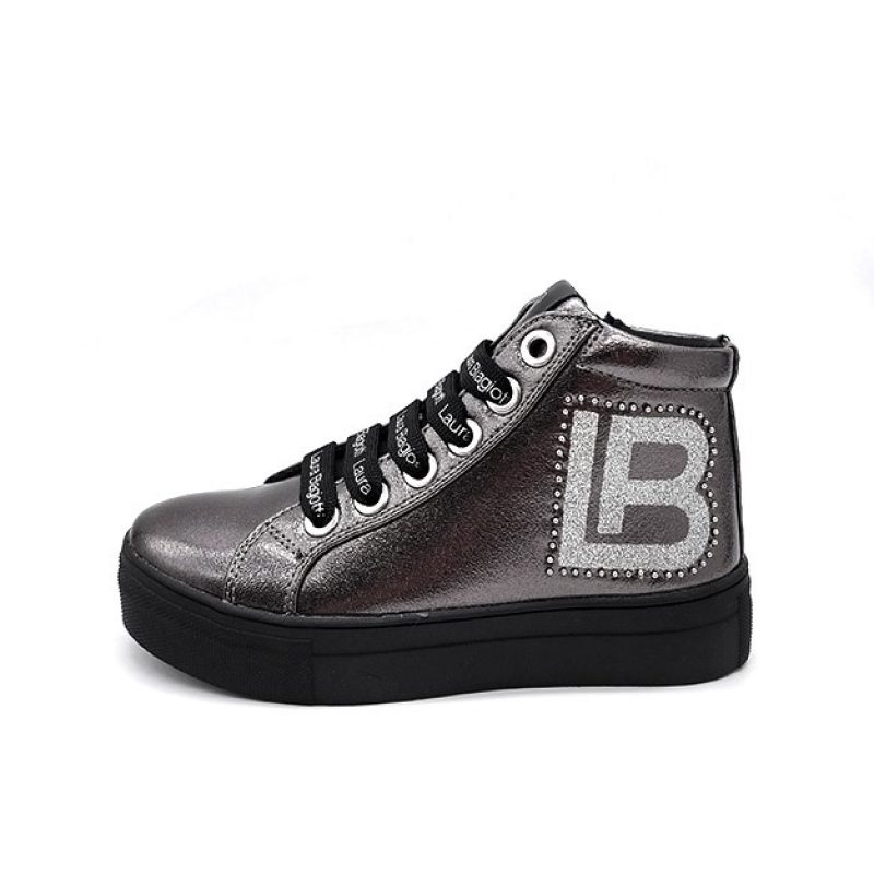 Sneaker Alta Bimba Laura Biagiotti in ecopelle - 6621 CANNA DI FUCILE
