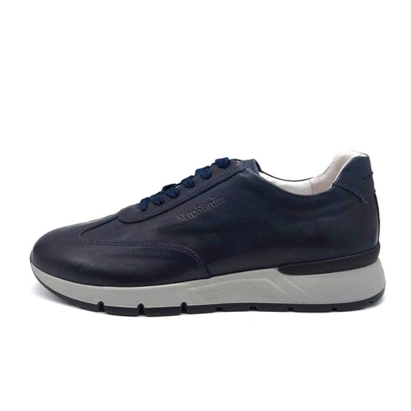 Sneaker Uomo NERO GIARDINI in pelle - E302822U/200 BLU