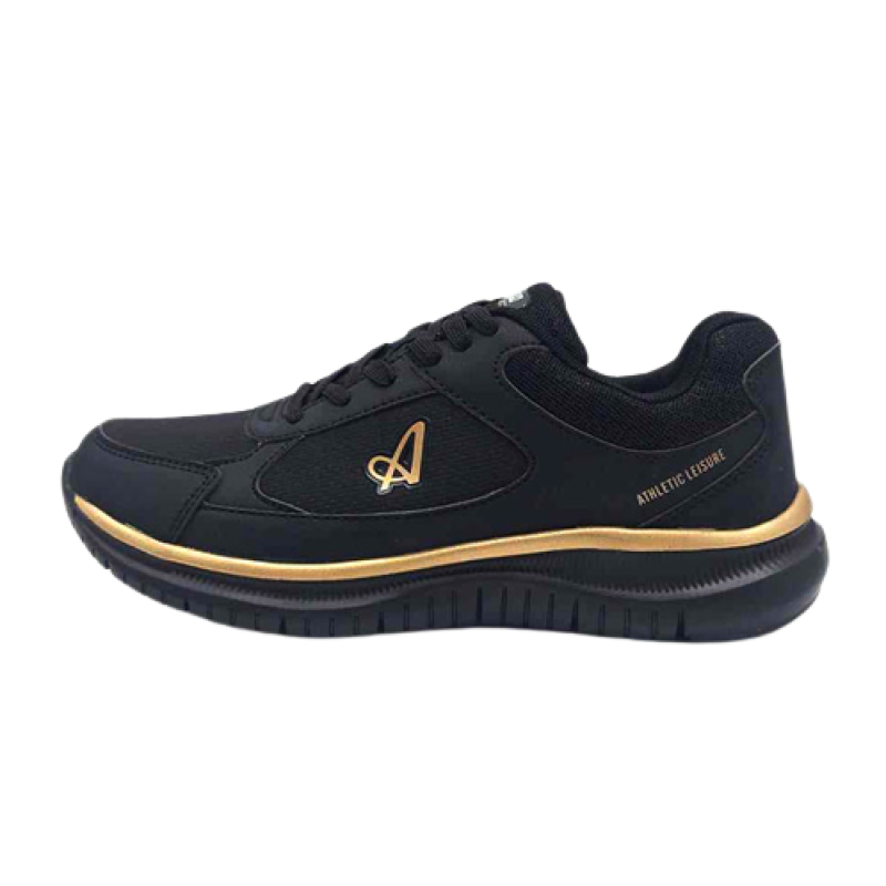 Sneaker Donna AUSTRALIAN in tessuto ed ecopelle - AU32W501-BC06 BLACK PLATINUM ACTIVE