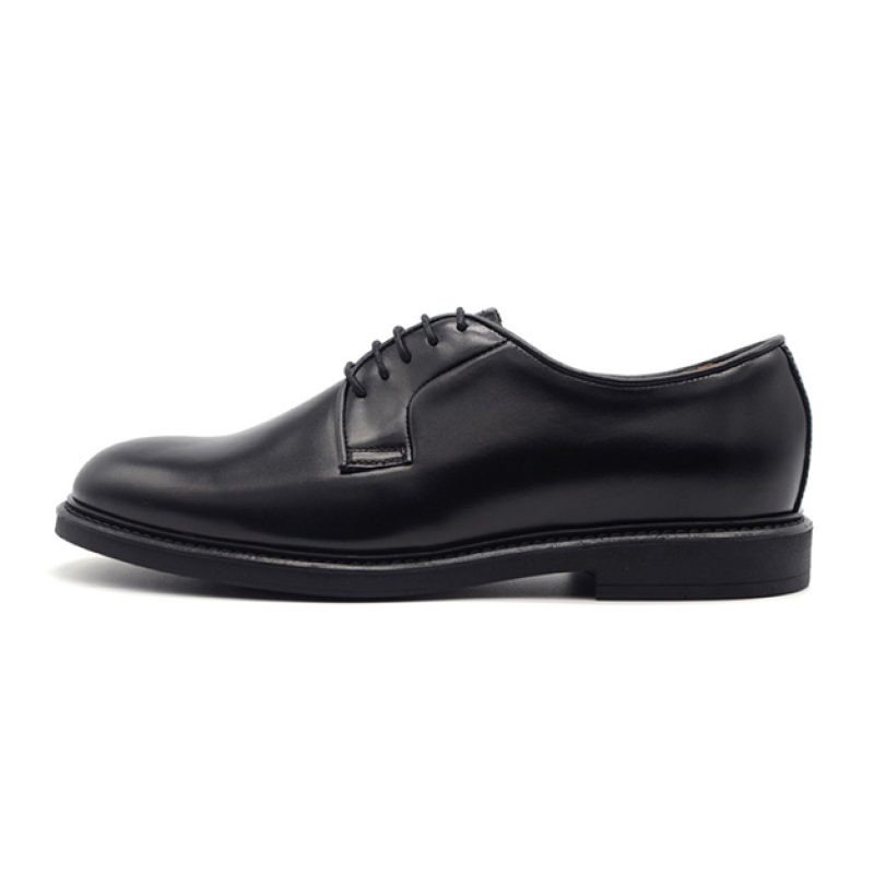 Stringata Uomo NERO GIARDINI in pelle - E302772UE/100 NERO