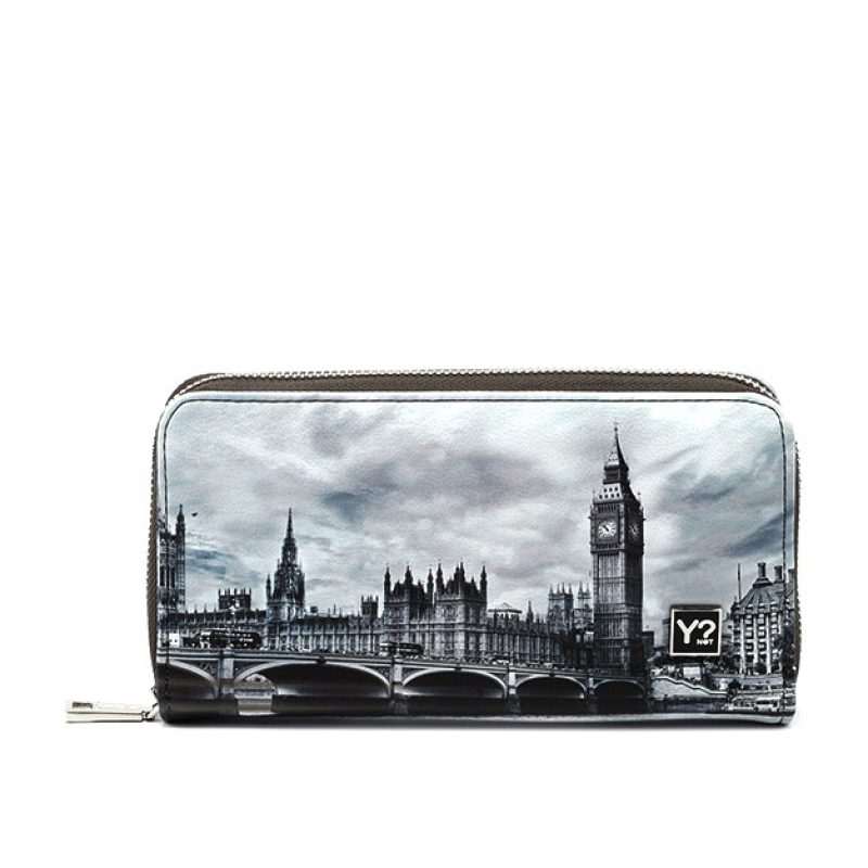 Portafogli Donna YNOT? in ecopelle - FAS361F2 LONDON GREY