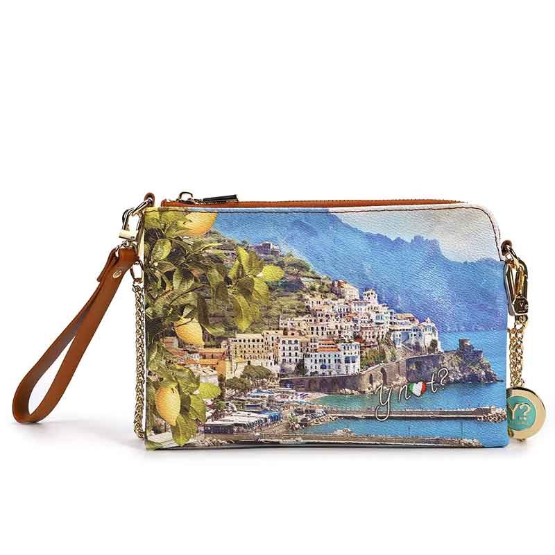 Pochette small Donna Y NOT? in goffrato - YES-384S3 LEMON COAST