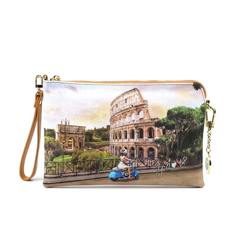 Tracolla small Donna YNOT? in goffrato - YES-303S2 ROMA SCOOTER