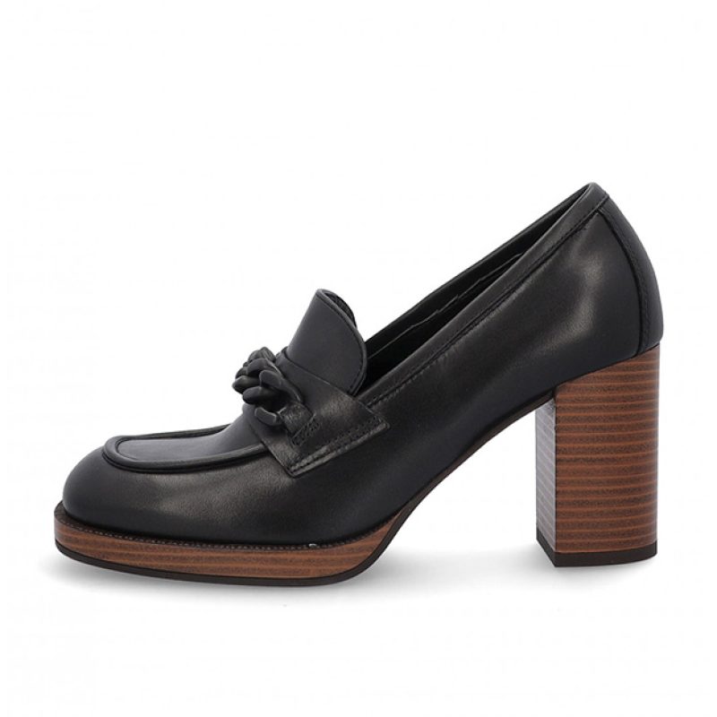 Mocassino Donna NERO GIARDINI in pelle - I205060D/100 NERO