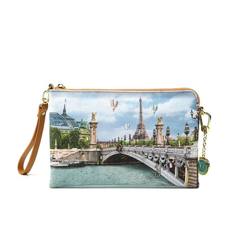 Tracolla small Donna YNOT? in goffrato - YES-303S2 PARIS BRIDGE