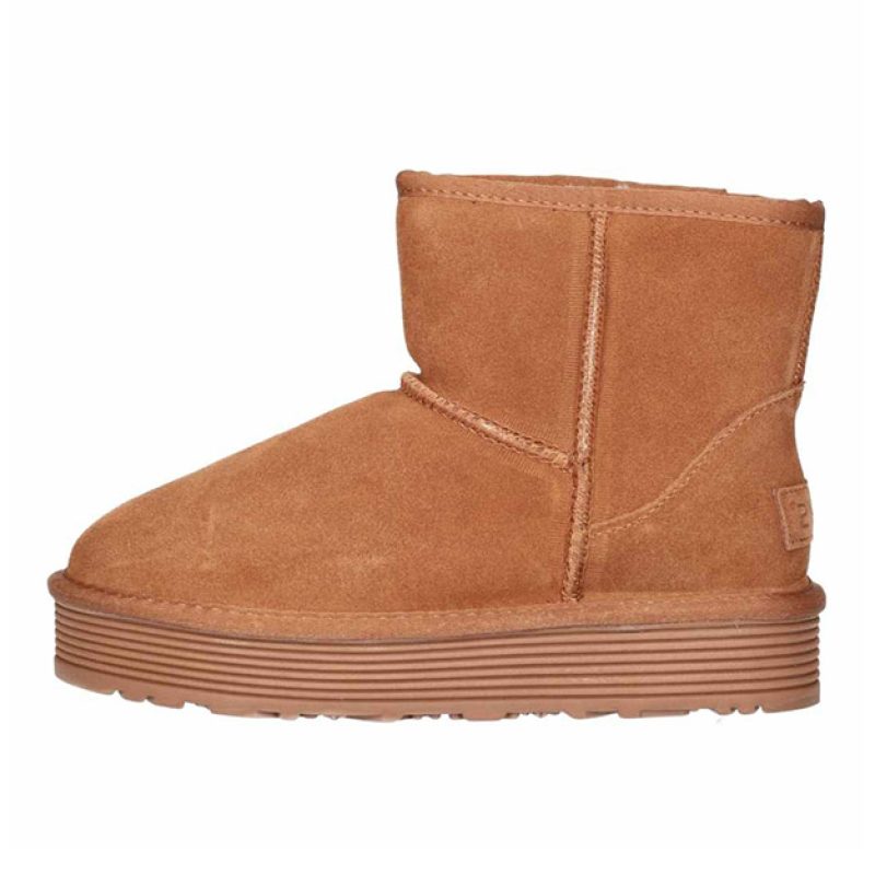 Tronchetto Donna KEYS in camoscio - K-8841 CAMEL