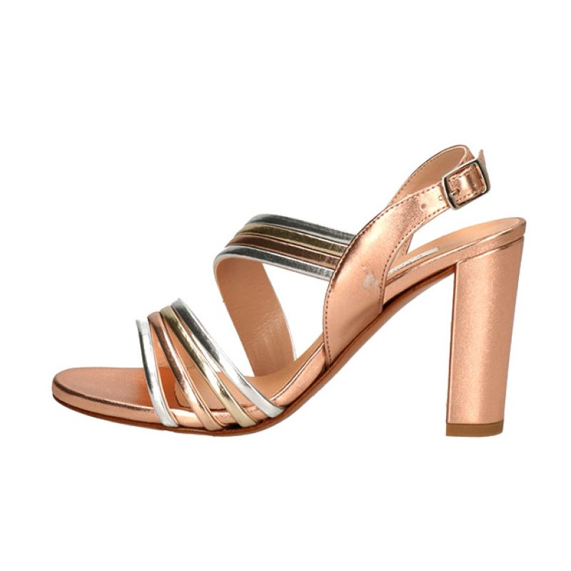 Sandalo Donna L'AMOUR BY ALBANO in pelle - 004 METAL RAME