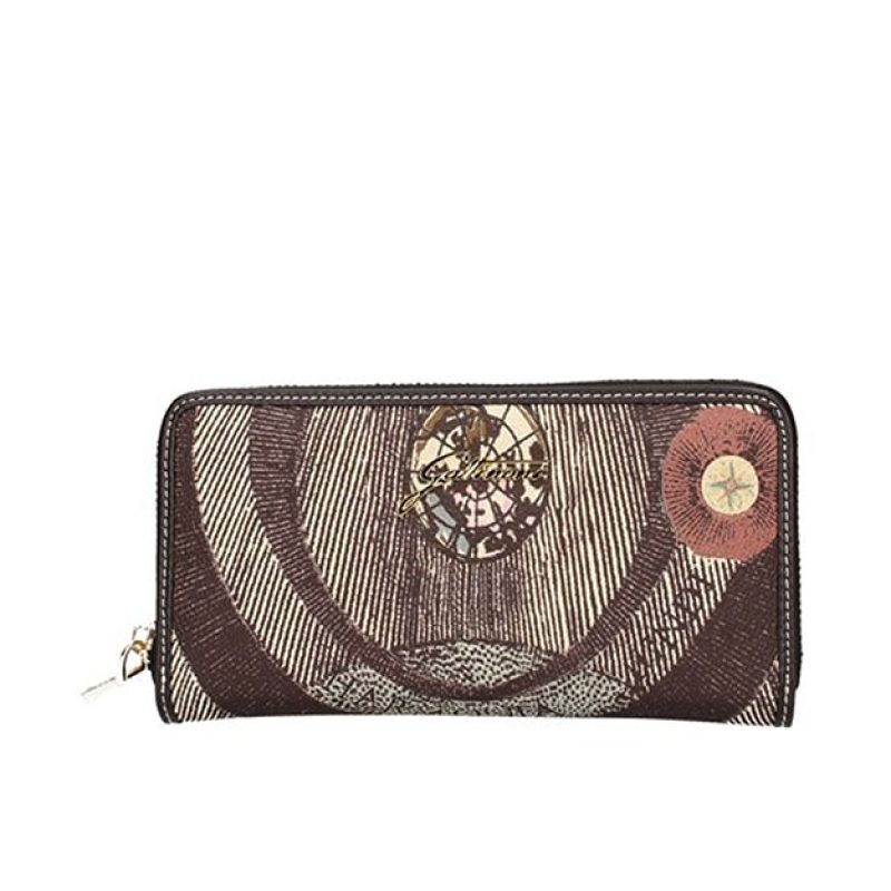 Portafoglio Donna Gattinoni pelle/ecopelle - BIGPL6454WPQT35 BROWN/MULTI