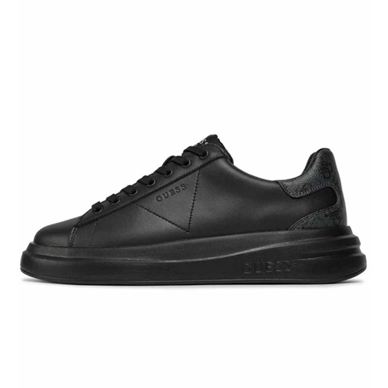 Sneaker Uomo GUESS in pelle ed ecopelle - FMPVIBLEA12 BLACK