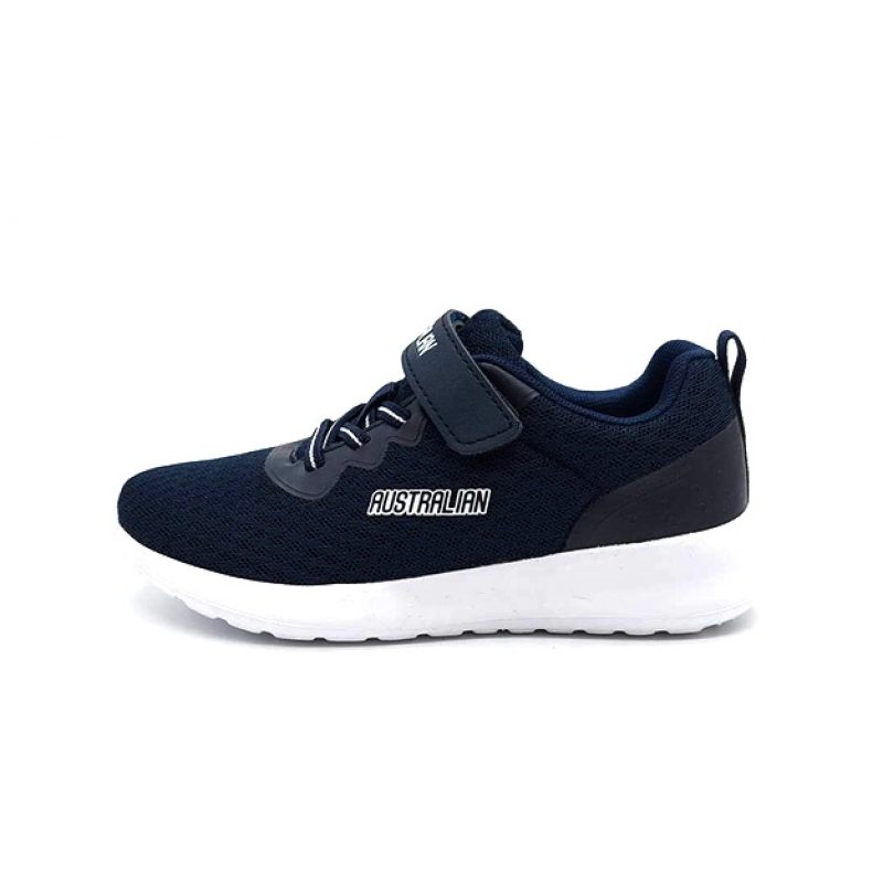 Sneaker Bambino AUSTRALIAN in tessuto traspirante - AU226 NAVY/WHITE