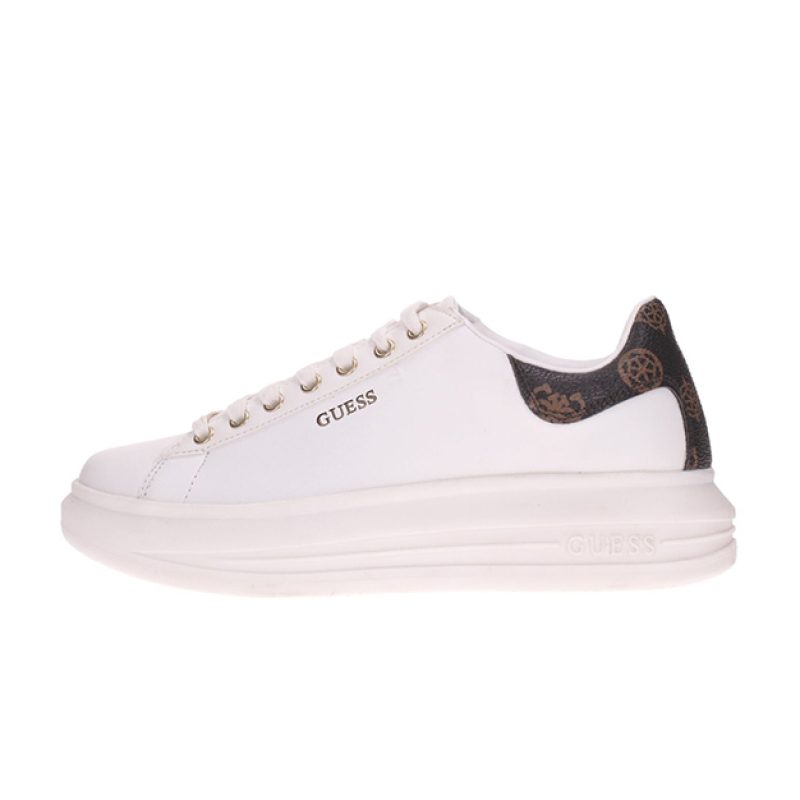 Sneaker Donna GUESS in pelle ed ecopelle - FL7RNOFAL12 WHIBR