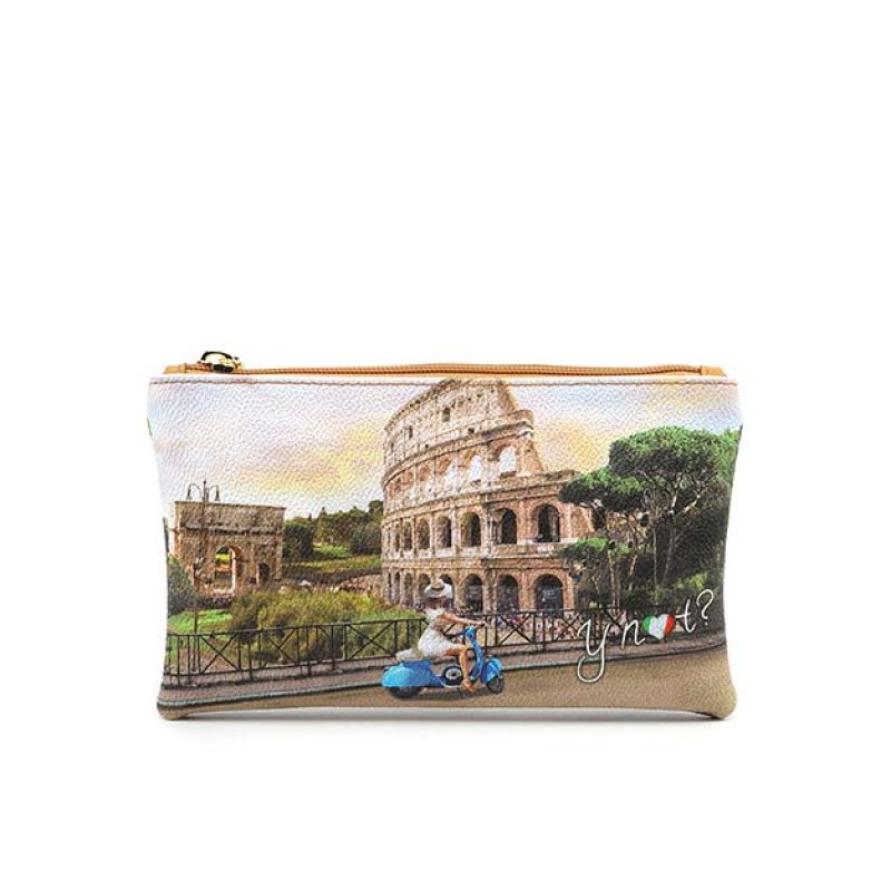 Pochettina da borsa Donna YNOT? in goffrato - YES-341S2 ROMA SCOOTER