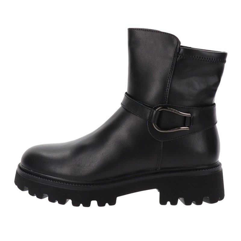 Tronchetto Donna KEYS in pelle - K-8674 BLACK