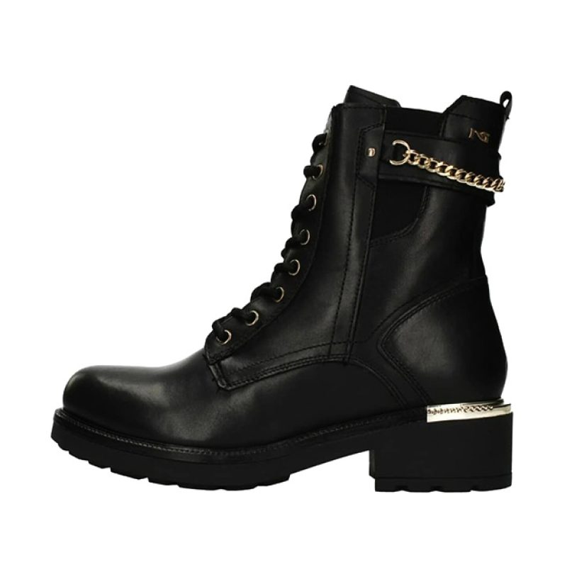 Anfibio Donna NERO GIARDINI in pelle - I205840D/100 NERO