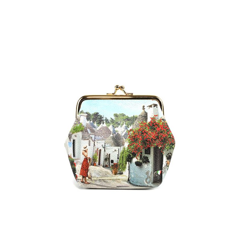 Portamonete Donna YNOT? in goffrato - YES-586S2 TRULLI