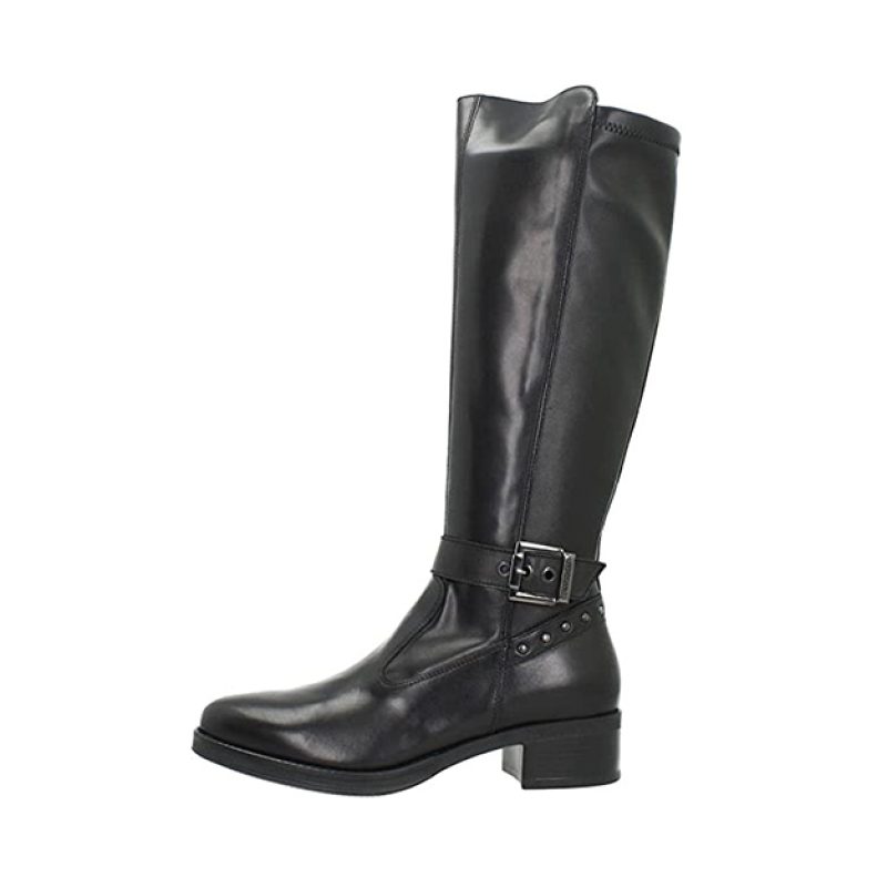 Stivale Donna NERO GIARDINI in pelle - I117600D/100 NERO