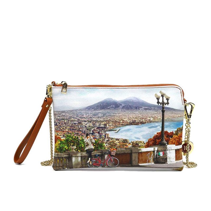 Tracolla small Donna YNOT? in goffrato - YES-303F2 NGO
