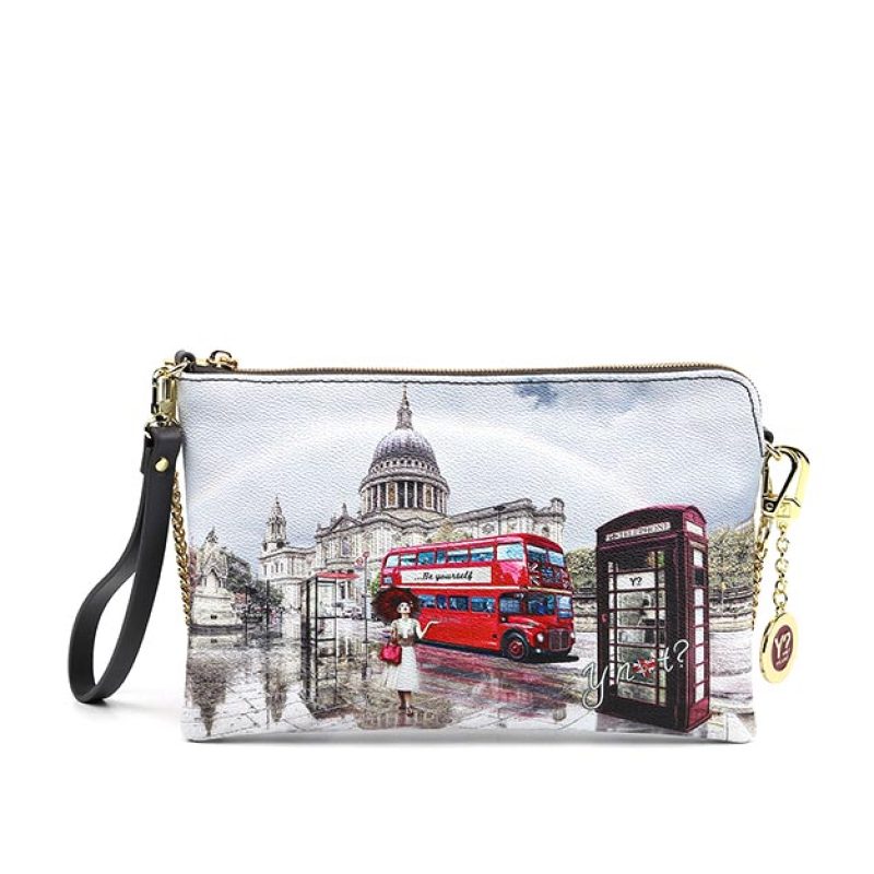 Tracolla small Donna YNOT? in goffrato - YES-303F2 LRA