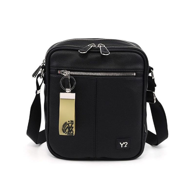 Borsello Uomo YNOT? in ecopelle - PRO-008S1 BLACK