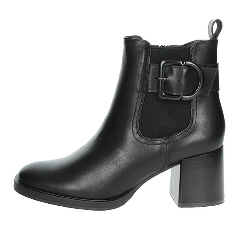 Tronchetto Donna KEYS in pelle ed ecopelle - K-10093 BLACK