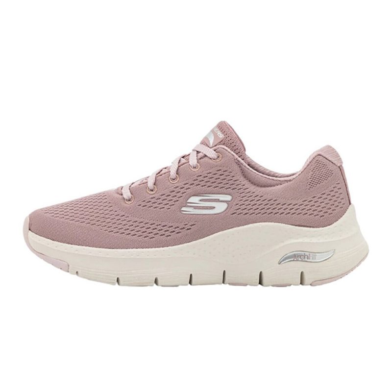 Sneaker Donna SKECHERS ARCH FIT BIG APPEAL in tessuto tecnico a maglia - 149057MVE MAUVE