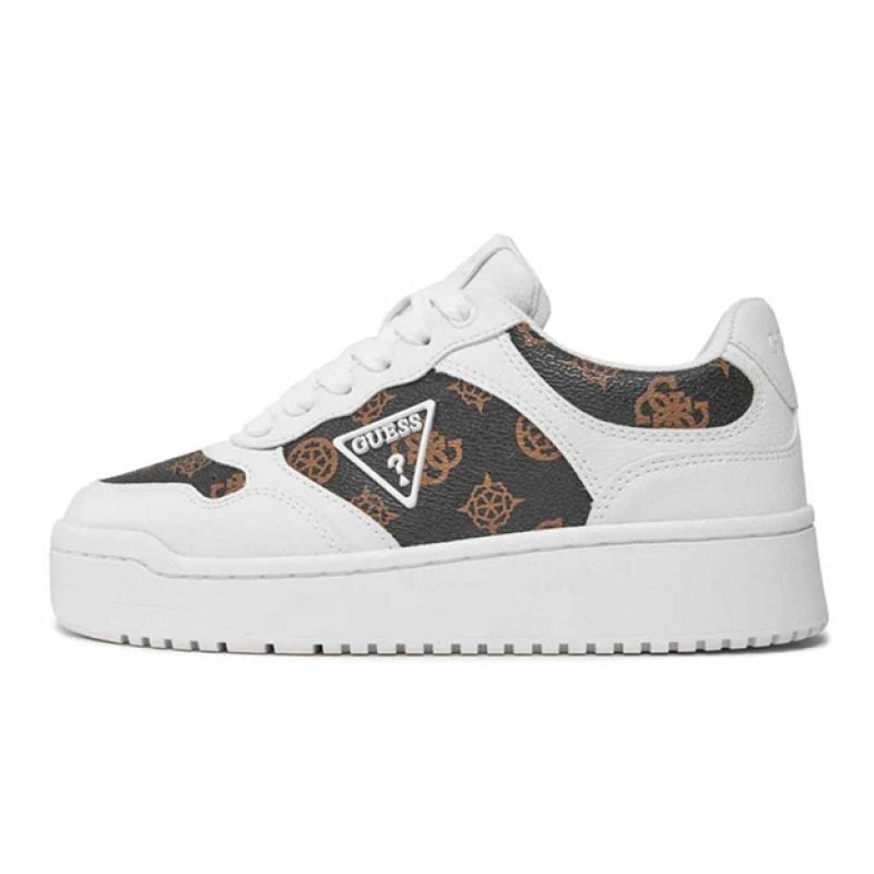 Sneaker Donna GUESS in pelle ed ecopelle - FLPMI2FAL12 WHIBR